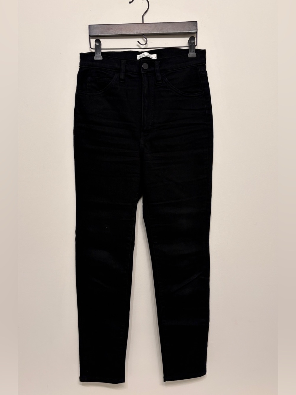 Oak + Fort black organic Cotton skinny jeans sz 28 worn once